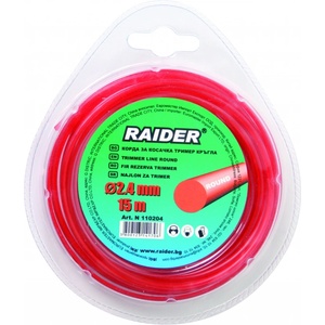 Raider Корда за косачка тример кръгла 2.40mm х 15m - agrogradina