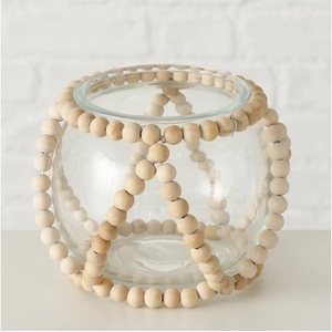 BOLTZE Стъклен свещник Windlight Beads - Boltze (2024937)