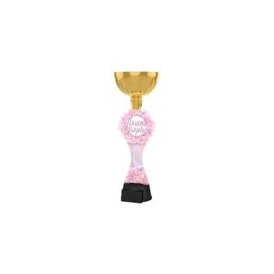 Poháry Bauer Akrylátová trofej ACUPCGM115 Květinová edice