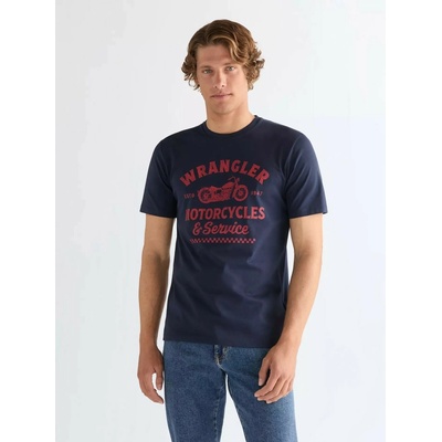 Wrangler Americana Tee 112378504 Navy