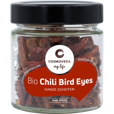 COSMOVEDA Цяло био чили "Птичи очи" - 30 г
