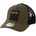 Meatfly шапка с козирка Hawkye Trucker Army Square | Черна | Meatfly | Cheren | МЪЖЕ | ЕДИН РАЗМЕР