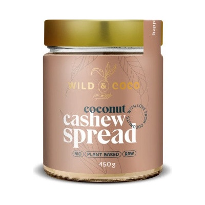 Wild & Coco Cashew spread Bio 150 g