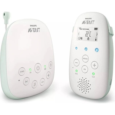 Philips Бебефон philips avent dect scd711 ТЕРМОМЕТЪР, ОБРАТНА ВРЪЗКА, НОЩНА СВЕТЛИНА (8710103857754)