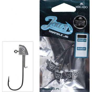Mikado Jigové Hlavičky Trojúhelníkové BN #4/0 3 ks 10g vel.4