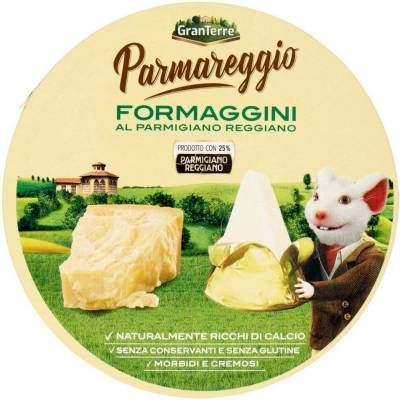 Granterre parmareggio parmazán 8 tavených kravských sýrů 140 g