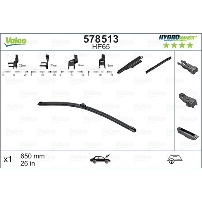 VALEO Stieracia lišta 578513