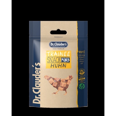 Dr.Clauder's Mini Trainee Snack - Премиум лакомство за кучета от малки породи с пилешко, 50 гр