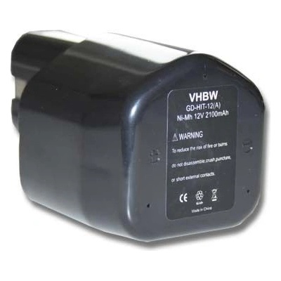 VHBW Hitachi EB1224 / EB12B / EB12G, 12 V, 2.1 Ah - neoriginální