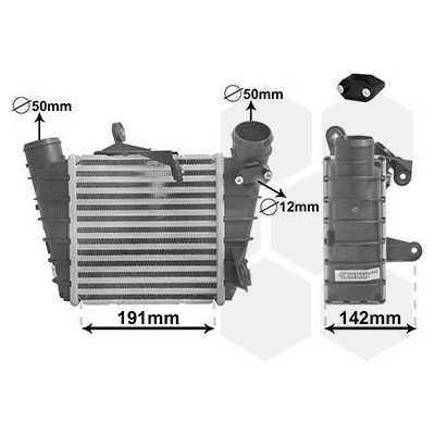 Chladič turba VAN WEZEL 58004213