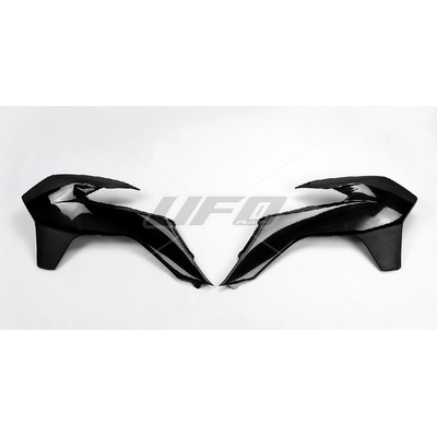 UFO kryty chladiče KTM SX/SXF 13-15, EXC 14-15 barva černá