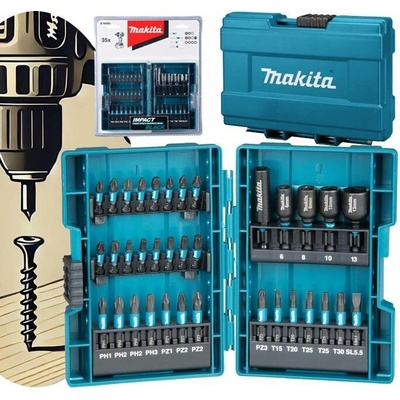 Makita 35 dílů B-66880