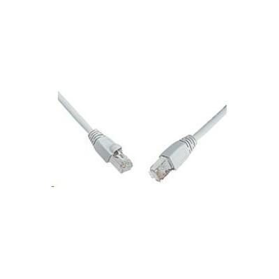 Solarix C6-315GY-1MB Patch, CAT6, SFTP, PVC, 1m, šedý
