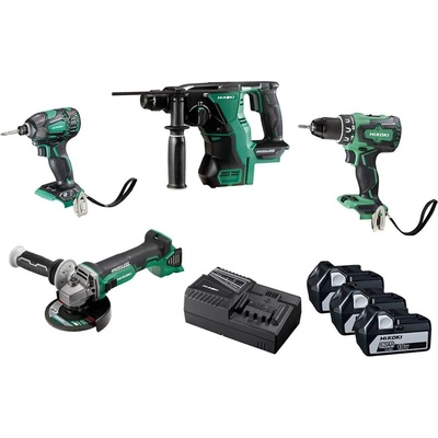 Hikoki (Hitachi) KC18DG4LWDZ 4-dílný set