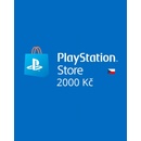 PlayStation dárková karta 2000 Kč