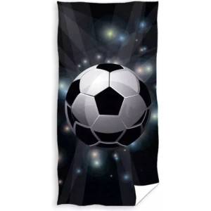 Carbotex Кърпа за баня с футболна топка - 70 x 140 см (TNL250602-R1)