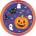 Amscan Хартиени чинии - Halloween Friends 23 см 8 бр