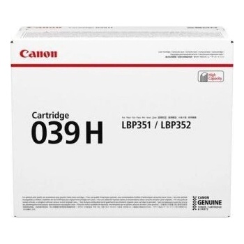 Canon Тонер, Canon, 039H Schwarz, черен (0288C002)