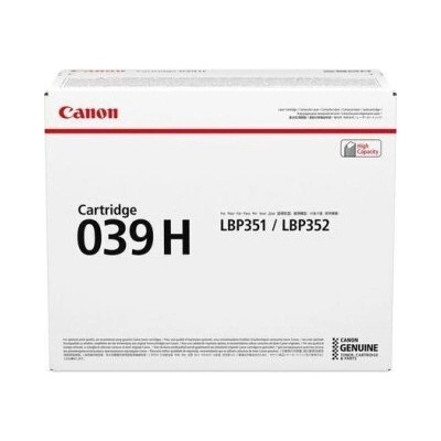 Canon Тонер, Canon, 039H Schwarz, черен (0288C002)