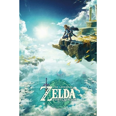 Plagát, Obraz - The Legend of Zelda: Tears of the Kingdom - Hyrule Skies, 61 × 91.5 cm