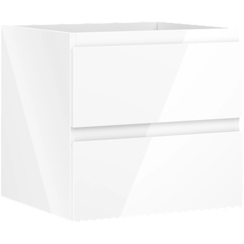 Mexen Orio шкаф за баня под умивалник 50 см, 2 чекмеджета, бял гланц (91A10-05047-2-BFF00)