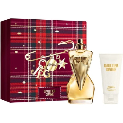 Jean Paul Gaultier Gaultier Divine Подаръчен комплект, Парфюмна вода 100 ml + body lotion 75 ml, Жени