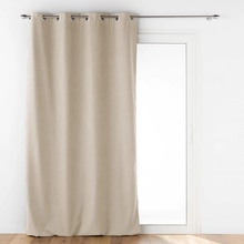 Douceur d'intérieur Izolační závěs s oky, 140 x 260 cm béžová