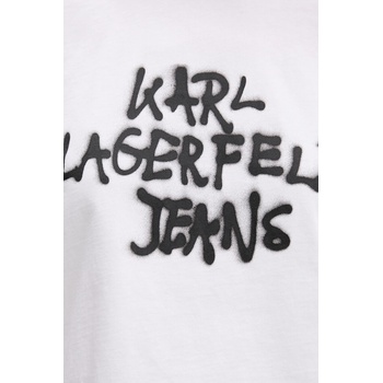 Karl Lagerfeld Jeans Памучна тениска Karl Lagerfeld Jeans (B1W17054)