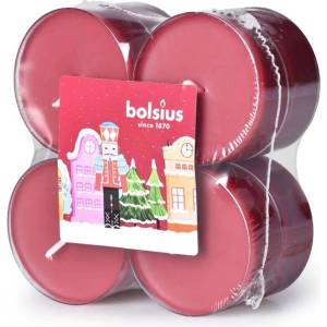 Bolsius Bolsius Polska Sprzedaż sp. z o. o. Ароматни чаени свещи Bolsius Maxi 8 бр. , Лешникотрошачката