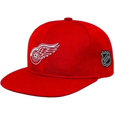 Fanatics Logo Flatbrim Detroit Red Wings JR červená