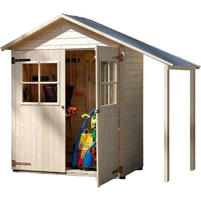 WEKA 357 Dřevěný zahradní domek 270 x 105 x 216 cm – Hledejceny.cz