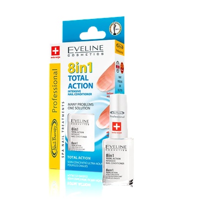 Eveline Cosmetics Заздравител с активен комплекс за здрави нокти 8в1 (920202)