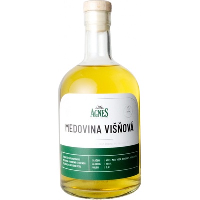 Agnes Zelená Medovina višňová 12,6% 0,5 l