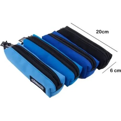 SAMPACK Несесер mp с два ципа sampack текстилен