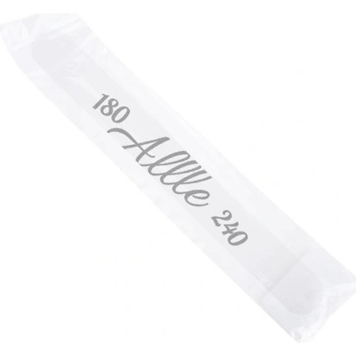 Allle štandard Safe Package Pilník na nechty rovný biely 180/240 CU41
