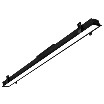 ELMARK LED ПРОФИЛ BМ 600mm 24W 4000K ЧЕРЕН (99PFM602440/BL)