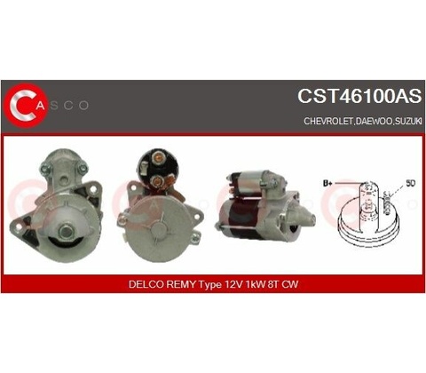 Startér CASCO CST46100AS