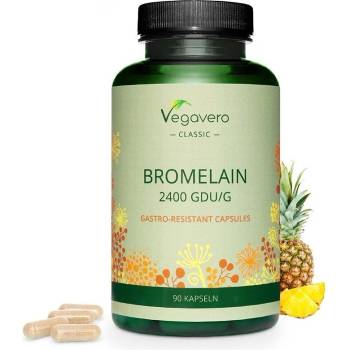 Vegavero Бромелаин 90 капсули | Vegavero (VV-VITA-198)