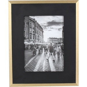 Splendid Рамка за снимка Turin, MDF, 21 х 26 cm, черно-златиста (5903754804977)