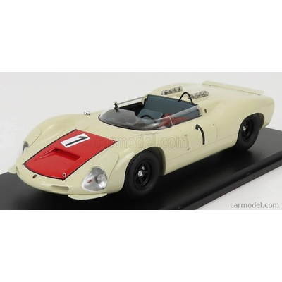 Matrix scale models Porsche 910-8 Bergspider N 1 1967 Bílá Červená 1:18