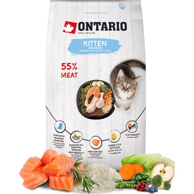 ONTARIO Kitten Salmon 0,4 kg