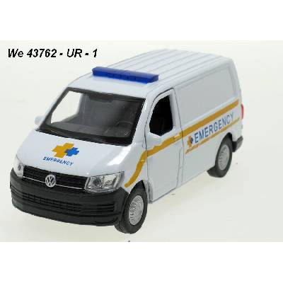 Welly Volkswagen Transporter T6 Van Emergency code 43762UR modely aut 1:34