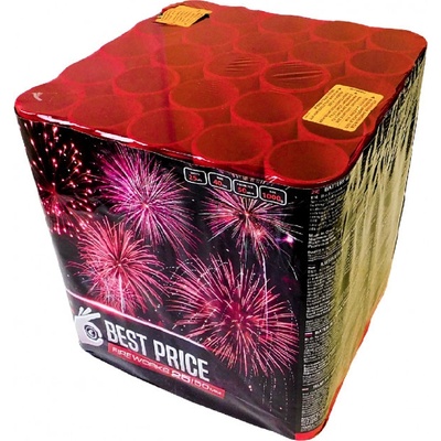 Kompaktní ohňostroj BEST PRICE 25 ran 50 mm
