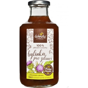 Dobroty z přírody Domácí bylinný sirup Bylinka pro zdraví 0,5 l