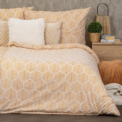 4Home flanel obliečky Honey 140x220 70x90