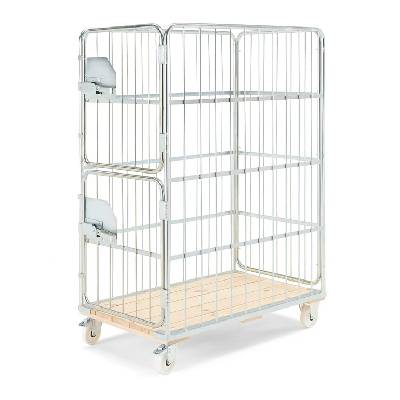 AJ Produkty Klecový vozík, 1700x745x1195 mm, s brzdou