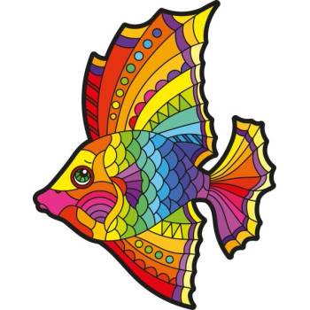 Far Far Land Дървен пъзел комплект Риба