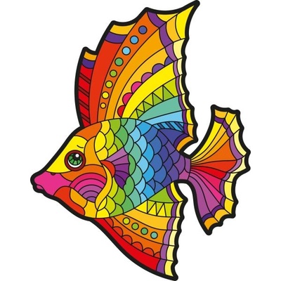 Far Far Land Дървен пъзел комплект Риба