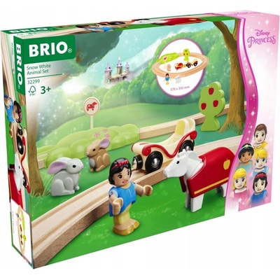 Brio World 32299 Disney Princess Vlakový set Sněhurky a zvířátek – Zboží Mobilmania