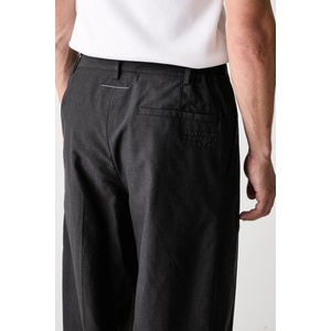 MM6 Maison Margiela прав панталон мъжки с вълна (SH0KA0074.M36006)